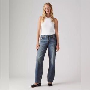 Levi's Premium Big E Baggy Dad Jeans Size 32